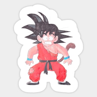 Kid Goku Sticker